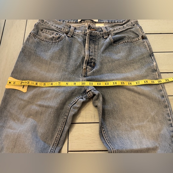 GAP | Y2K denim jeans loose fit Boot Cut button fly | Sz 8 Ankle - Picture 10 of 12